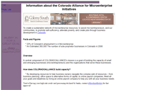 Desktop Screenshot of coloradoalliance.org